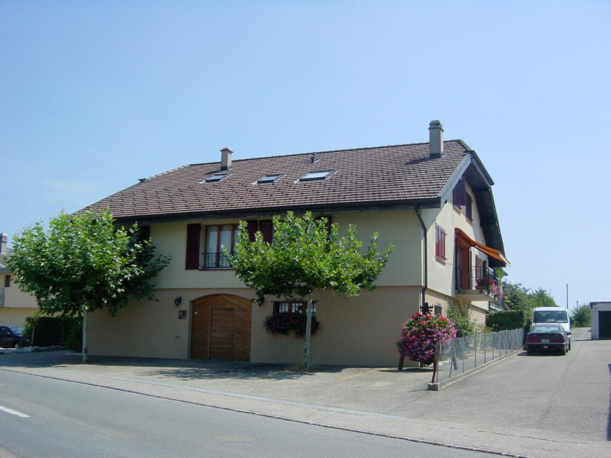 Cave Du Cep Lägenhet Cortaillod Exteriör bild